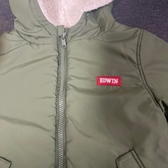 キッズアウター・エドウィン・95㎝・カーキの画像