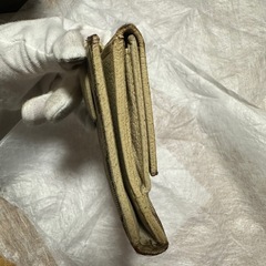 GUCCI GGキャンバス 二つ折り財布 ブラウン系 コンパクトウォレット　男女兼用の画像