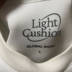 GLOBAL WORK Light Cushion L ホワイトスウェットの画像