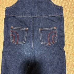 コムサ　デニムサロペットの画像