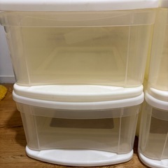 処分価格★値下げ可能★定価1つで990円 11/27まで！ポリプロピレン ボックス　ケース ボックス IKEA 小物入れ トレイ 収納 棚 ボックス 本棚 ニトリ イケア 無印良品 ザラホームの画像