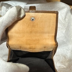 COACH コーチ シグネチャー 二つ折り財布 ブラウン コンパクトウォレット　男女兼用の画像