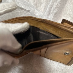 COACH コーチ シグネチャー 二つ折り財布 ブラウン コンパクトウォレット　男女兼用の画像