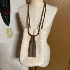 フェイクファー♡バケツバッグの画像
