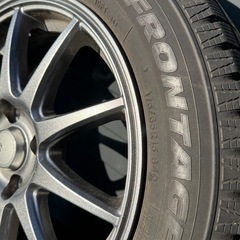 アルミホイール　スタッドレスタイヤ付　175/65/15の画像
