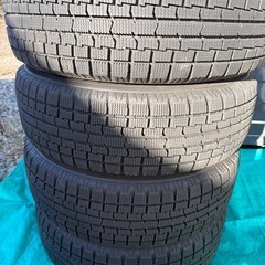 アルミホイール　スタッドレスタイヤ付　175/65/15の画像