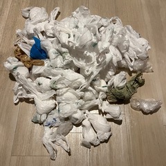 汚れていないレジ袋
の画像