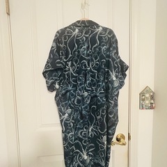 生産終了品 Drug honey クラーケン ブレイン 開襟シャツワンピースの画像