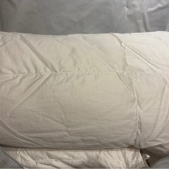 無印良品　フランス産ダウン　フルシーズン用　羽毛掛け布団ダブル用の画像