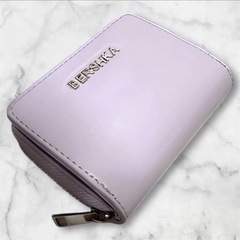 🤍美品　Bershka パステルパープル財布