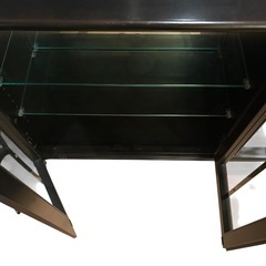 カリモク キャビネット飾り棚の画像