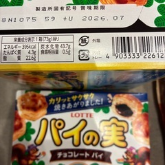 お菓子　パイの実　4個の画像