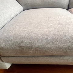 ニトリ(Nポケット)２人掛布張りソファの画像