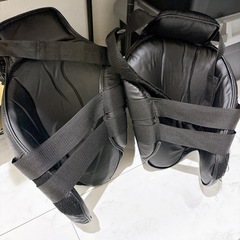 ISAMI ローキックプロテクター イサミ 空手 キックボクシング 総合格闘技の画像