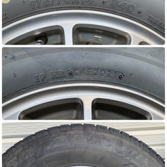 175/70R14  アルミホイール　スタッドレスタイヤの画像