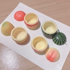 【美品！！】新宿高野フルーツパーラー フルーツ容器4個セットの画像