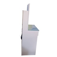 ☆大特価☆ドレッサー ホワイト オシャレ レトロ 鏡台 化粧台 綺麗【ジ 1115-03】の画像