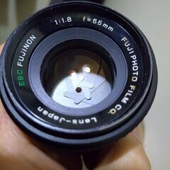 優良品 EBC FUJINON 55mm F1.8 分解清掃済の画像
