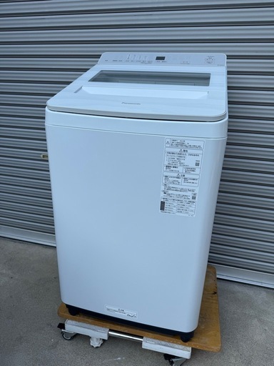 分解清掃済み✨Panasonic 洗濯機　NA-F8AKE1  　2022年製
