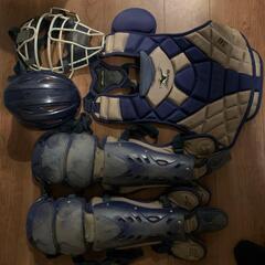 MizunoPro 一般軟式 野球 キャッチャー 防具 セット 一式 JSBBの画像