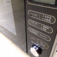 2022年製　極上美品　便利なフラット車庫搭載　縦開き　オーブンレンジ　電子レンジの画像