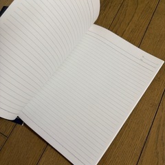 セロファンとノートの画像