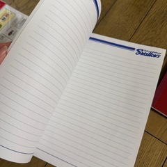 セロファンとノートの画像