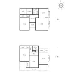 🉐敷礼無料！家族で楽しむ！南向き4LDKの家