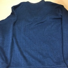 MACBETH ネイビー ハイネックセーター Lの画像