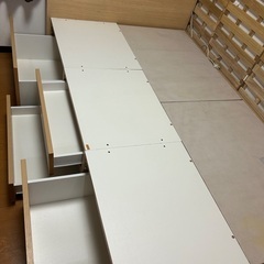 「キャンセルが出たら返信します」セミダブルベットフレームの画像