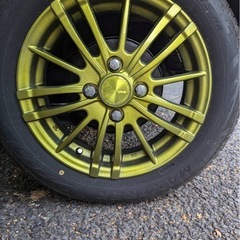 タイヤ🛞アルミ4本セット🔧🔧の画像