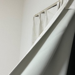 ニトリカーテン（100X178X2）遮光・遮熱・遮音ジェンナレースカーテン付の画像