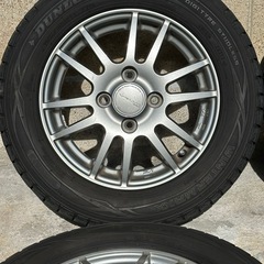 【軽バン・軽トラックにも対応 軽自動車用 社外品13インチアルミホイール 4本セット 】13X4.00B　INSET 42  ＊JWLとJWL・T 両方の刻印がありますので軽貨物車にも使用可能です。の画像