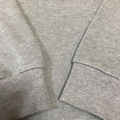 グレー ハイネック セーター Lの画像