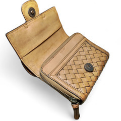 SAZABY 二つ折り財布 ブラウンの画像