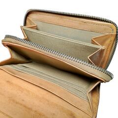 SAZABY 二つ折り財布 ブラウンの画像