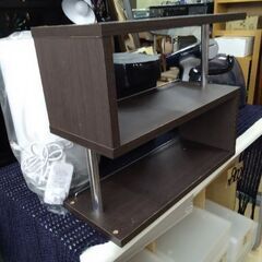 多目的ラック　CDラック　ブックスタンド　本棚　デスク　DＶDの画像