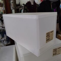 超激安　無印良品　多目的　収納ケース　レターケース　プラケース　CD　DＶD　ラック　衣装ケース　カラーボックスの画像