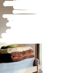 ⚠️11/26まで シングルベッドフレーム　宮付きすのこ
の画像