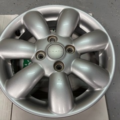 スズキ ラパン 純正 ホイール 4本セット 格安 スタッドレスに 14インチの画像