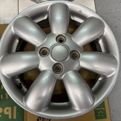 スズキ ラパン 純正 ホイール 4本セット 格安 スタッドレスに 14インチの画像