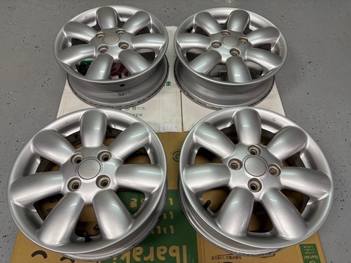 スズキ ラパン 純正 ホイール 4本セット 格安 スタッドレスに 14インチ