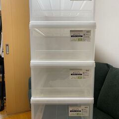 ニトリ 押入れケース 収納ケース ４個の画像