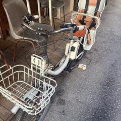 子供乗せ自転車　ブリヂストン電動アシスト自転車bikkeの画像