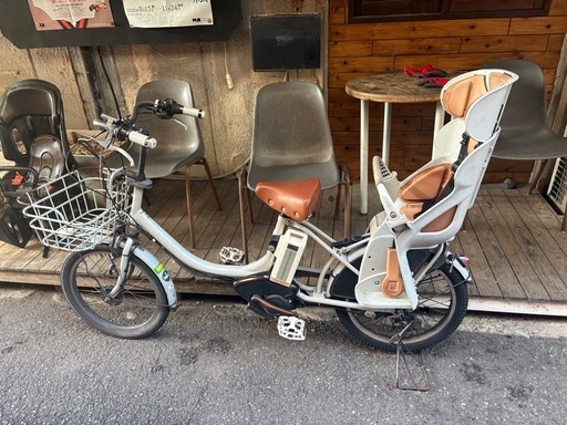 子供乗せ自転車　ブリヂストン電動アシスト自転車bikke