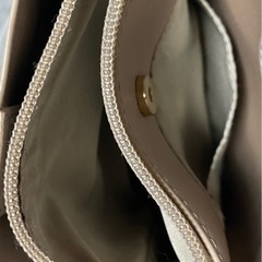 くすみピンク　ショルダーバッグの画像