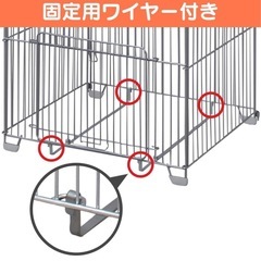 🌟新品🌟未開封🌟アイリスオーヤマ ストーブガード 幅58×奥行53×高さ71cm シルバー STG-580Nの画像