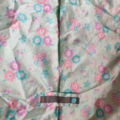 レインコート 女の子 130 ハミングミントの画像