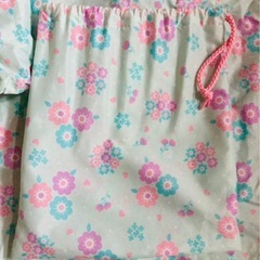 レインコート 女の子 130 ハミングミントの画像