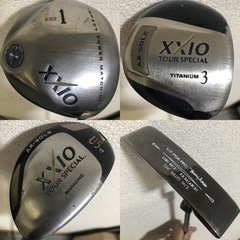 【希望者多い場合は抽選です】高級品 豪華ダンロップゴルフセット 最上級ゼクシオ xxio フレックスR ダンロップで完璧に揃ったセット フルセット すぐにコースに行く事も可能です！ の画像